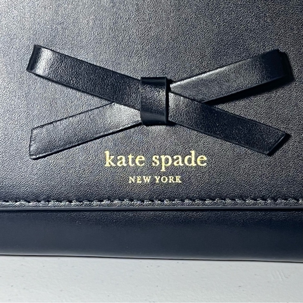 NWT Kate Spade Black Sawyer Street Callie Clutch Wallet - Picture 3 of 10